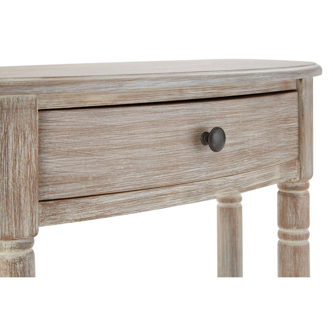 Noosa & Co. Living Heritage Half Moon 1 Drawer Console Table House of Isabella UK
