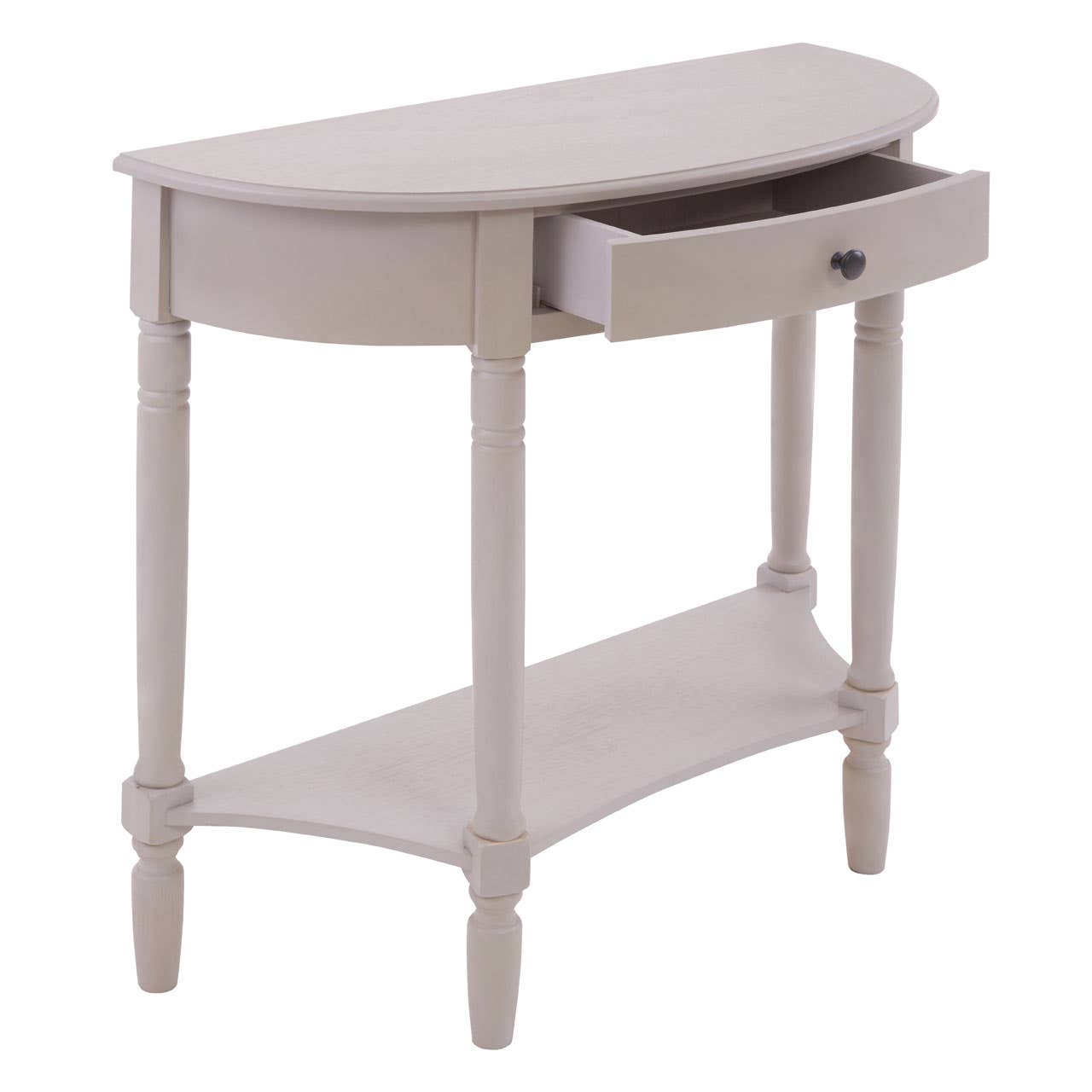 Noosa & Co. Living Heritage Vintage Grey Single Drawer Console Table House of Isabella UK