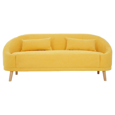 Noosa & Co. Living Holland Yellow Linen Sofa House of Isabella UK