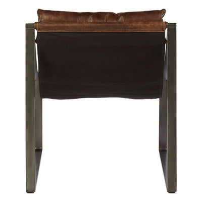 Noosa & Co. Living Hoxton Brown Leather Chair House of Isabella UK