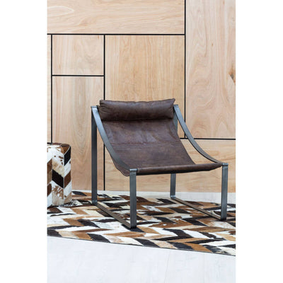 Noosa & Co. Living Hoxton Brown Leather Chair House of Isabella UK