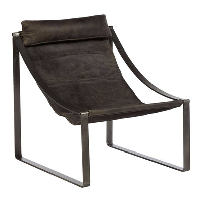 Noosa & Co. Living Hoxton Ebony Leather Chair House of Isabella UK