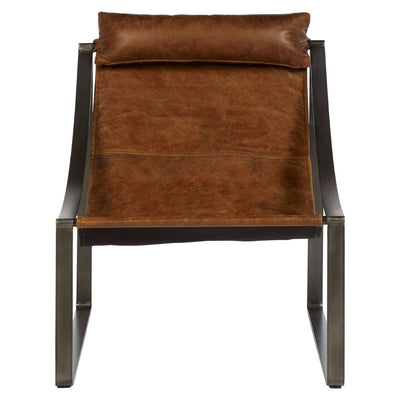 Noosa & Co. Living Hoxton Light Brown Leather Chair House of Isabella UK