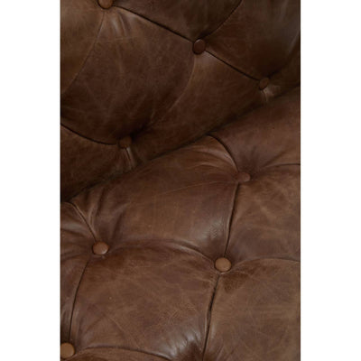 Noosa & Co. Living Hoxton Tufted Leather Chair House of Isabella UK