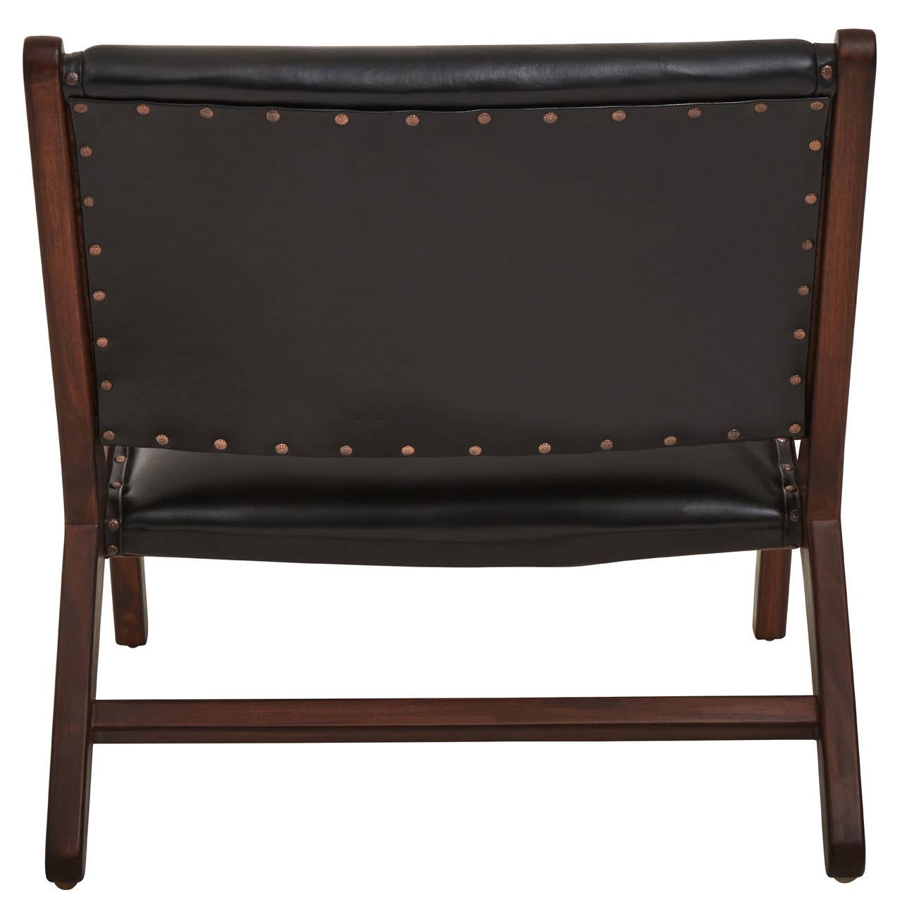 Noosa & Co. Living Inca Genuine Black Cow Leather Chair House of Isabella UK
