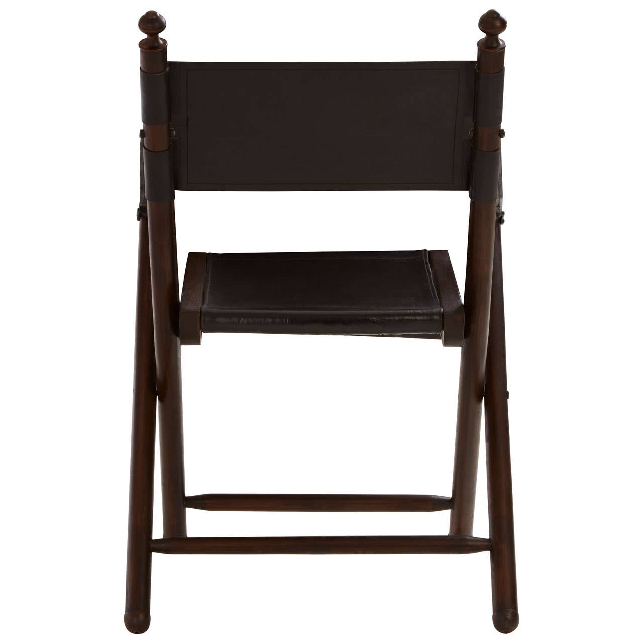 Noosa & Co. Living Inca Teak And Black Folding Chair House of Isabella UK