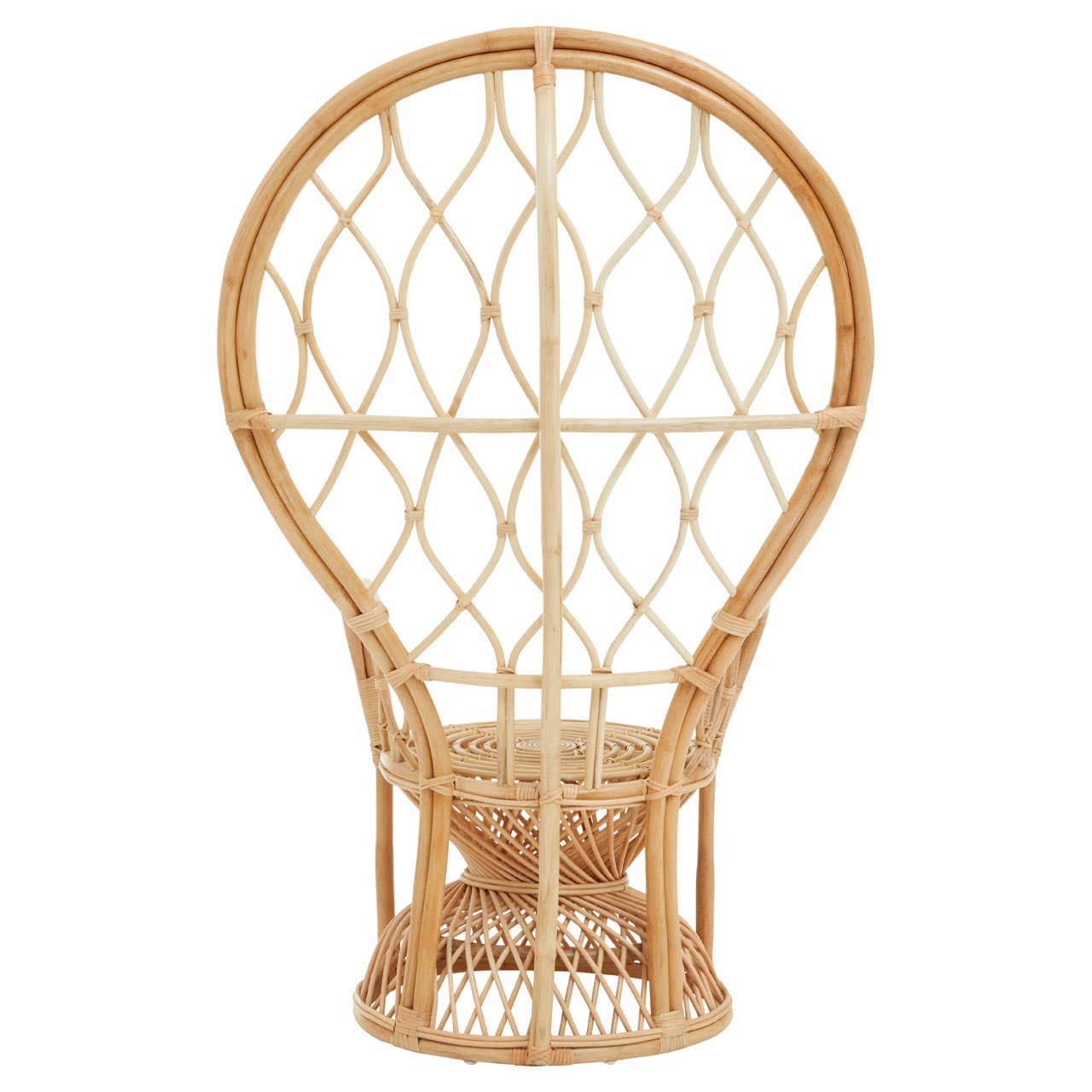 Noosa & Co. Living Java Natural Rattan Curved Chair House of Isabella UK