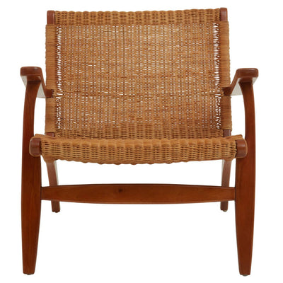 Noosa & Co. Living Java Woven Chair In Brown Natural Rattan House of Isabella UK