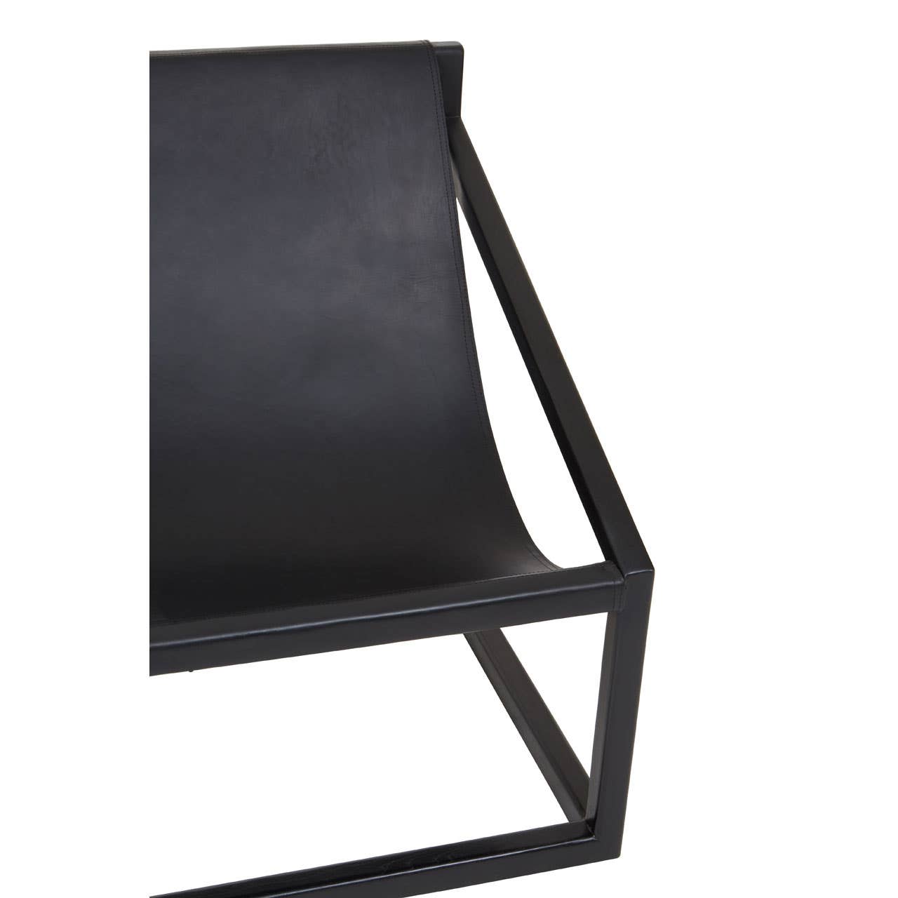 Noosa & Co. Living Kendari Black Cubic Frame Chair House of Isabella UK