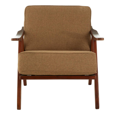 Noosa & Co. Living Kendari Chair With Light Brown Fabric Cushion House of Isabella UK