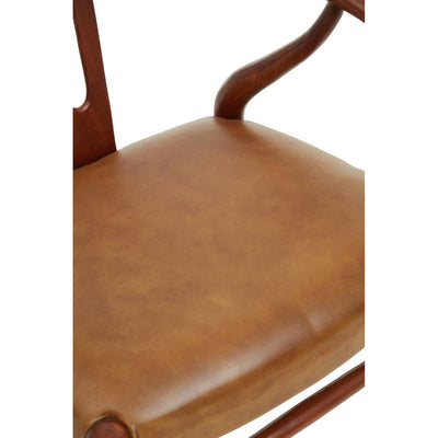 Noosa & Co. Living Kendari Cow Camel Leather Chair House of Isabella UK