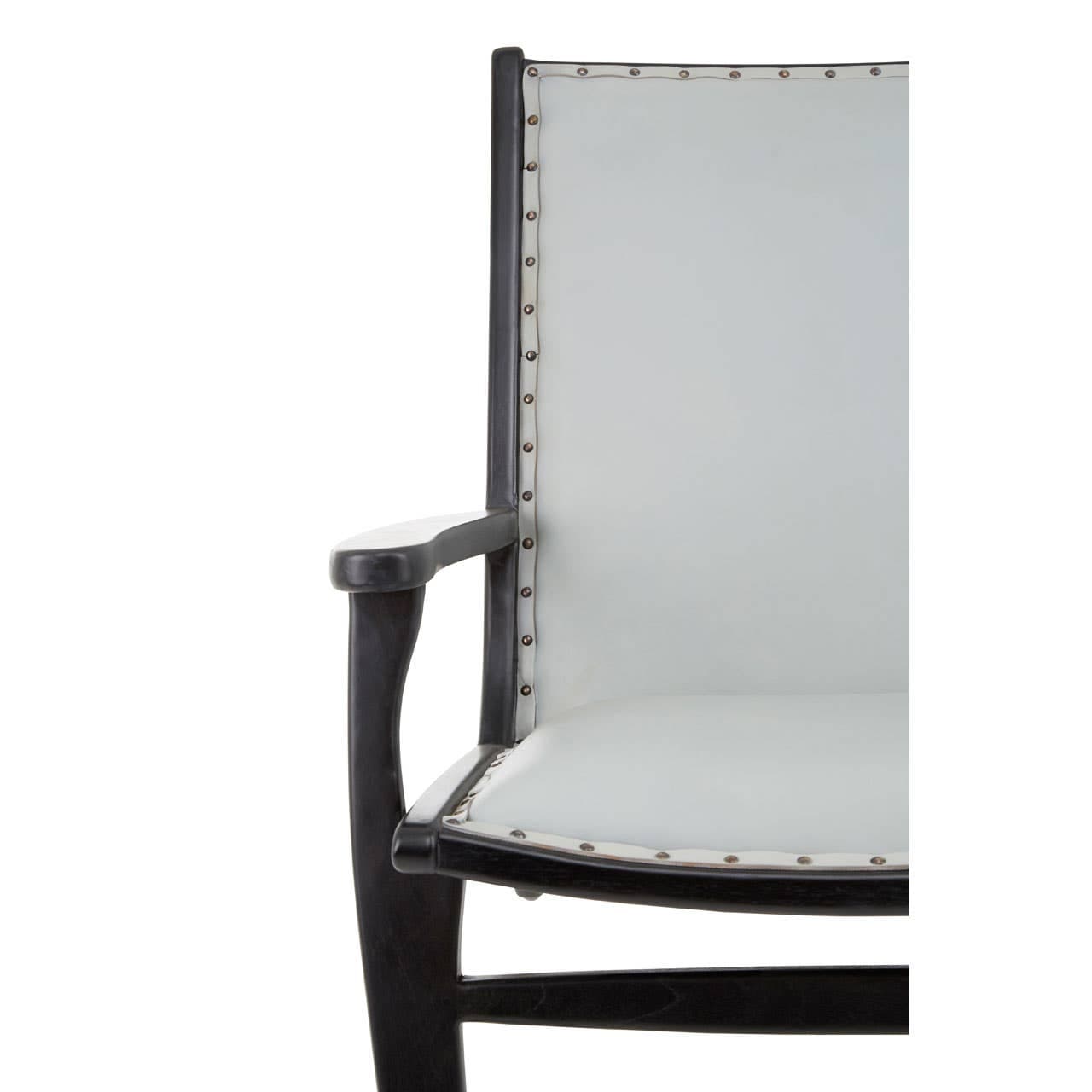 Noosa & Co. Living Kendari Grey Leather Chair House of Isabella UK