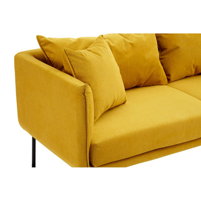 Noosa & Co. Living Kolding Two Seater Yellow Sofa House of Isabella UK