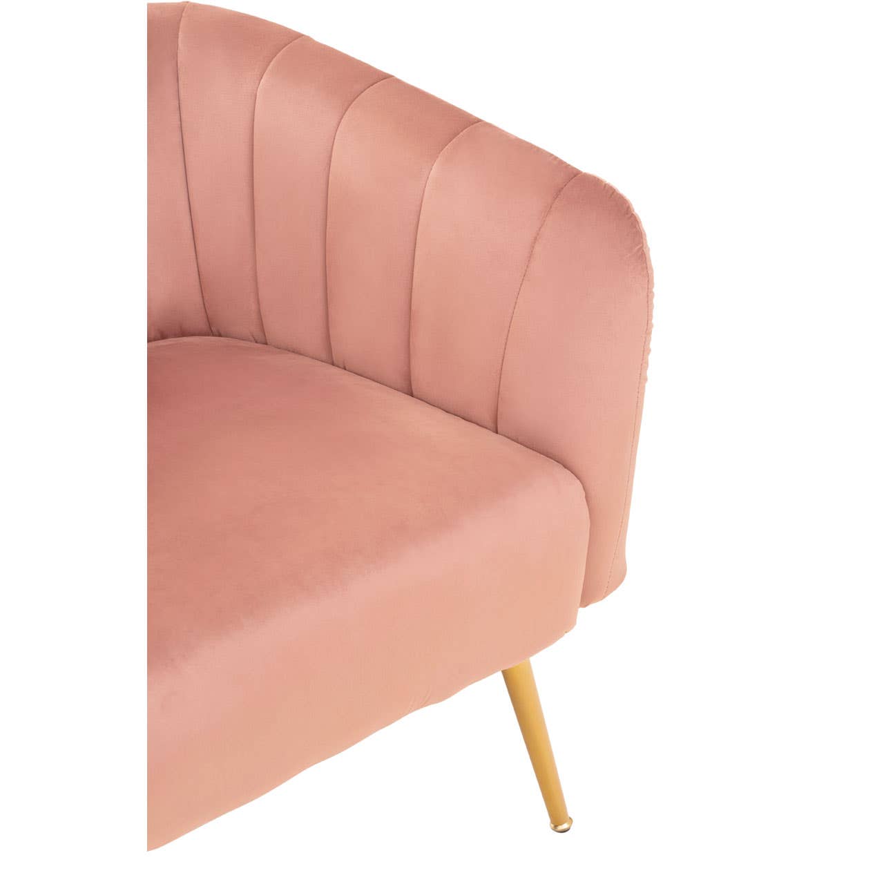 Noosa & Co. Living Larissa Pink Velvet Chair House of Isabella UK