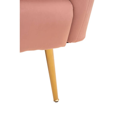 Noosa & Co. Living Larissa Pink Velvet Chair House of Isabella UK