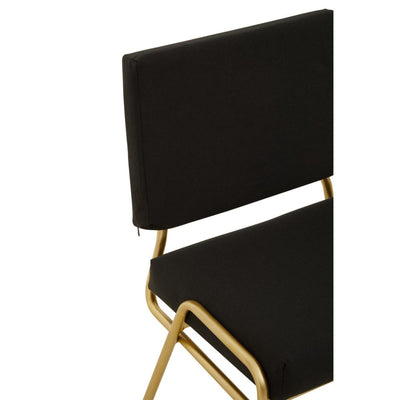 Noosa & Co. Living Lexa Black Linen Chair House of Isabella UK