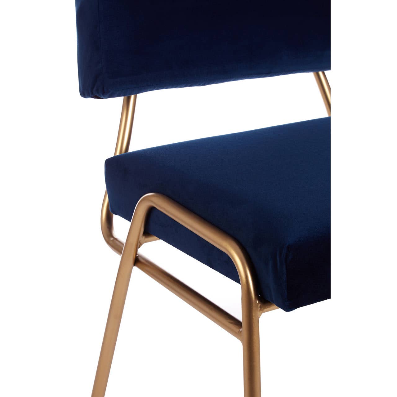 Noosa & Co. Living Lexa Blue Velvet Chair House of Isabella UK