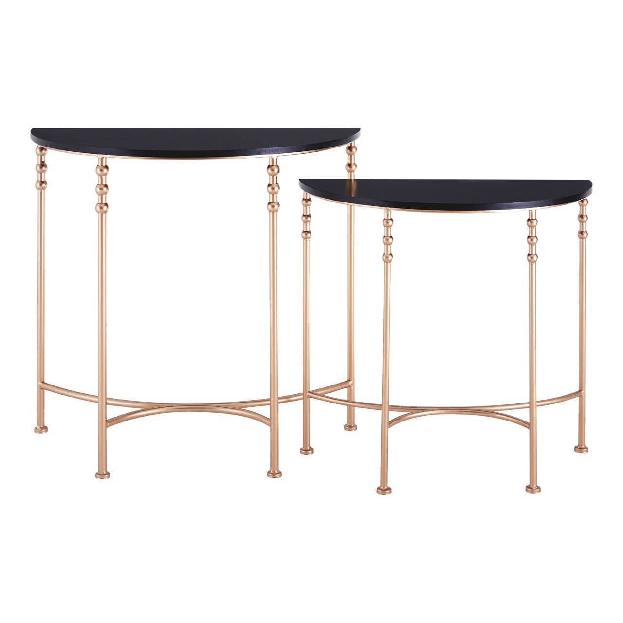Noosa & Co. Living Lexa Half Round Console Tables - Set Of 2 House of Isabella UK