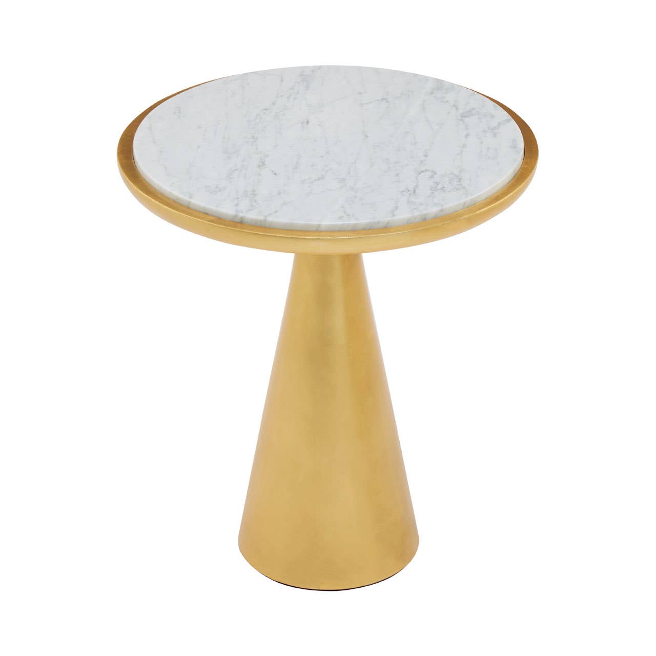 Noosa & Co. Living Lino Small Gold Side Table House of Isabella UK