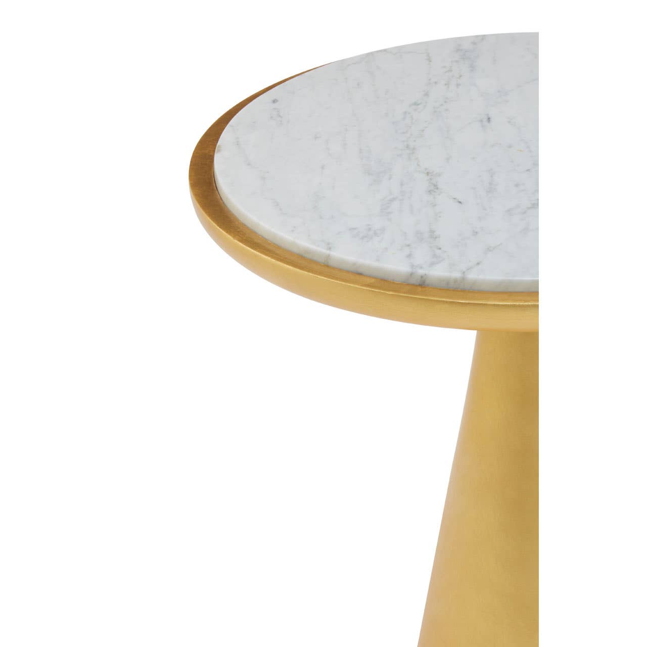 Noosa & Co. Living Lino Small Gold Side Table House of Isabella UK