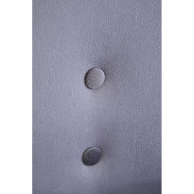 Noosa & Co. Living Loretta Grey Velvet Button Detail Chair House of Isabella UK