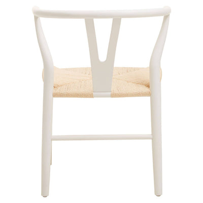 Noosa & Co. Living Lyon Wishbone Antique White Chair House of Isabella UK
