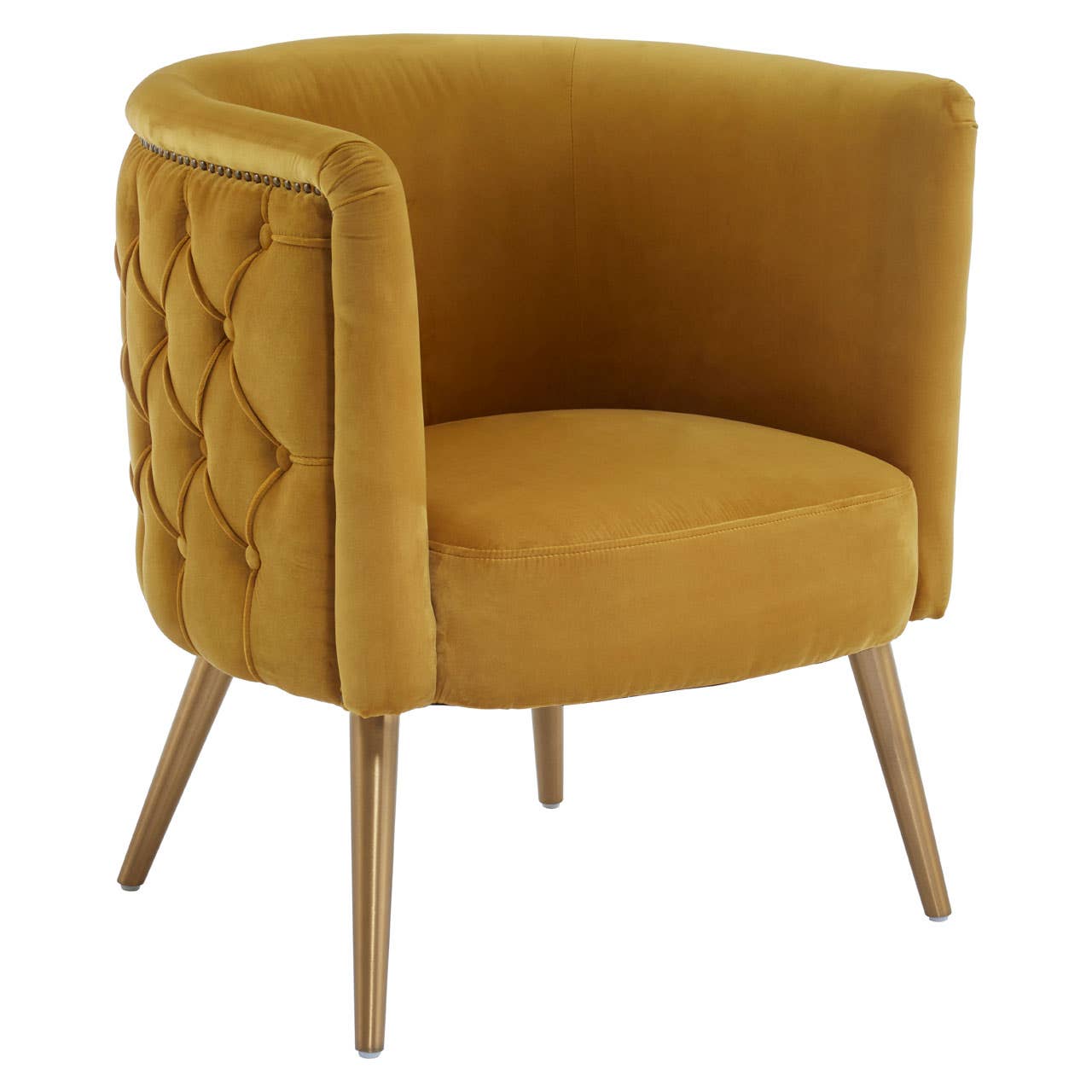 Noosa & Co. Living Manhattan Yellow Tub Chair House of Isabella UK