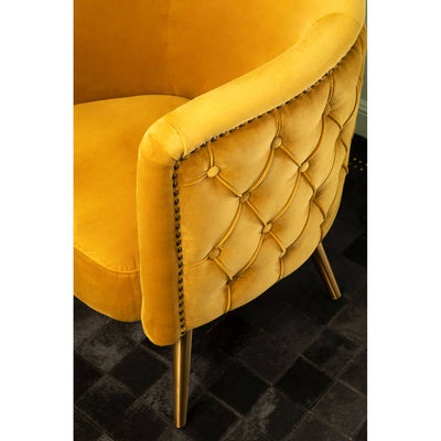 Noosa & Co. Living Manhattan Yellow Tub Chair House of Isabella UK