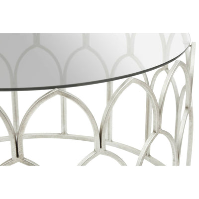 Noosa & Co. Living Merlin Silver Leaf Coffee Table House of Isabella UK
