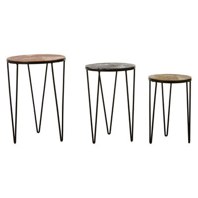 Noosa & Co. Living Mirano Set Of 3 Side Tables House of Isabella UK