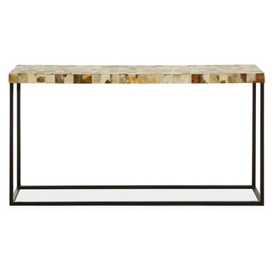 Noosa & Co. Living Obra Cream Shell Console Table House of Isabella UK