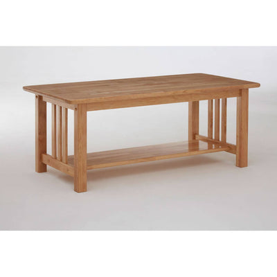 Noosa & Co. Living Rectangular Natural Coffee Table House of Isabella UK