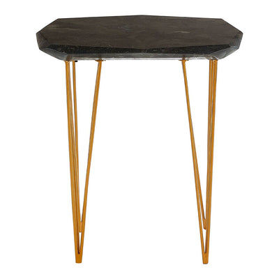 Noosa & Co. Living Relic Small / Black Marble Top Side Table House of Isabella UK