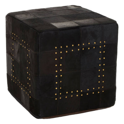 Noosa & Co. Living Safira Pouffe With Stud Detail House of Isabella UK