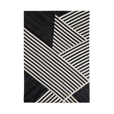 Noosa & Co. Living Safira Small Black And White Rug House of Isabella UK