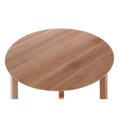 Noosa & Co. Living Set Of 3 Oak Wood Side Tables House of Isabella UK