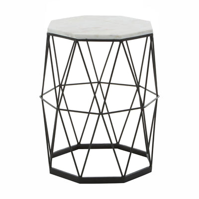 Noosa & Co. Living Shalimar Side Table With Octagonal Top House of Isabella UK