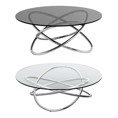 Noosa & Co. Living Smoke Glass Top Coffee Table House of Isabella UK