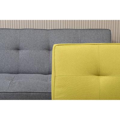 Noosa & Co. Living Stockholm 3 Seat Grey Sofa Bed House of Isabella UK