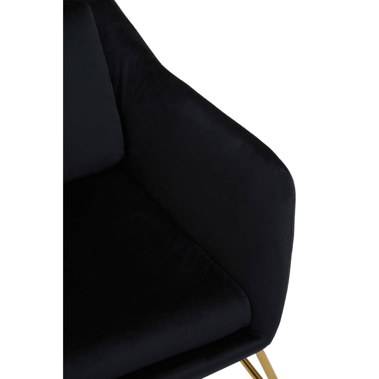 Noosa & Co. Living Stockholm Black Velvet Armchair House of Isabella UK