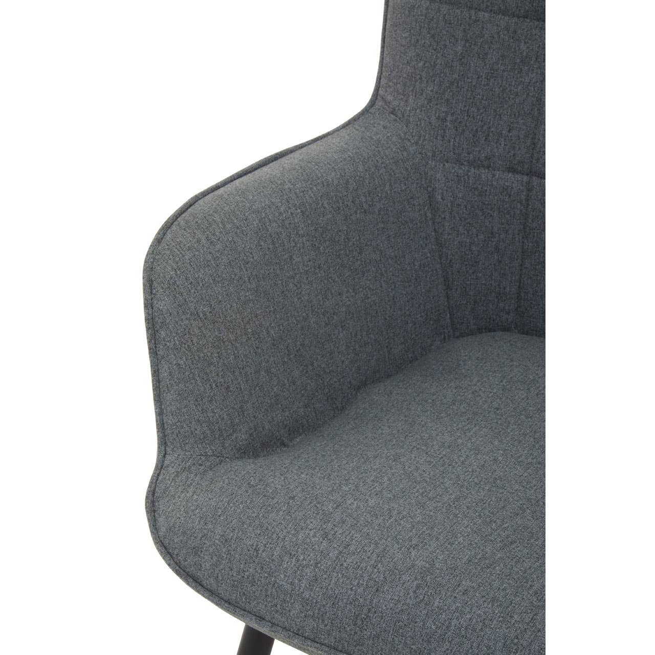 Noosa & Co. Living Stockholm Grey Fabric Armchair House of Isabella UK