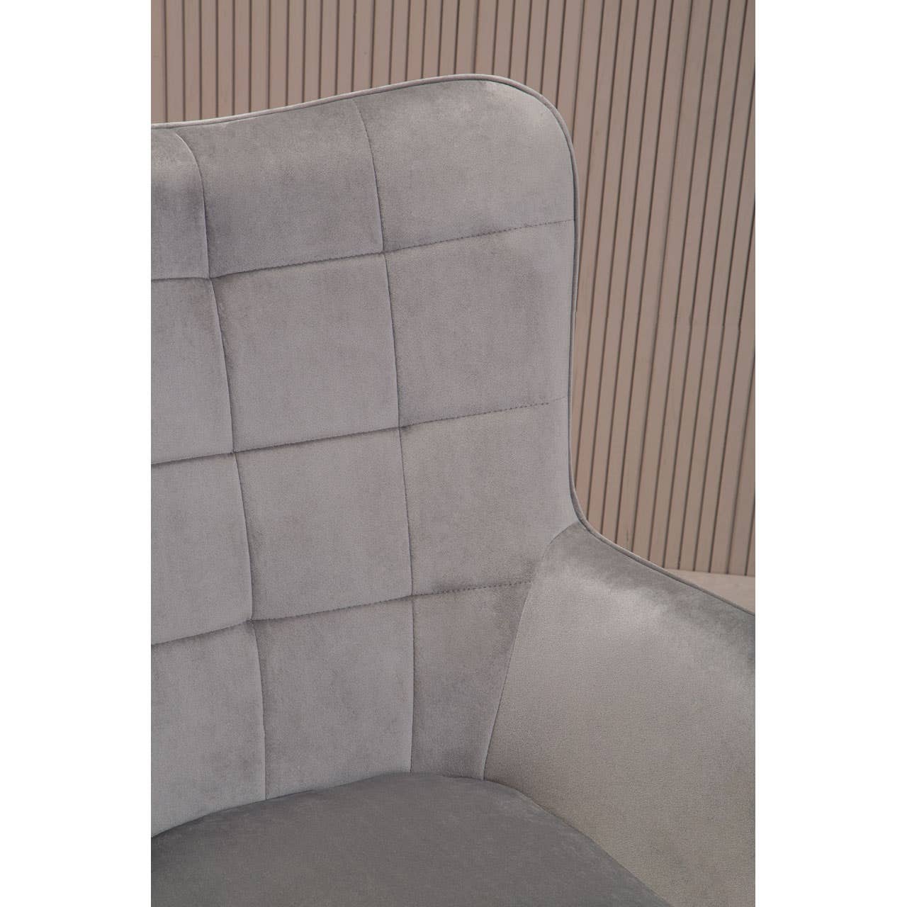 Noosa & Co. Living Stockholm Grey Velvet Chair House of Isabella UK