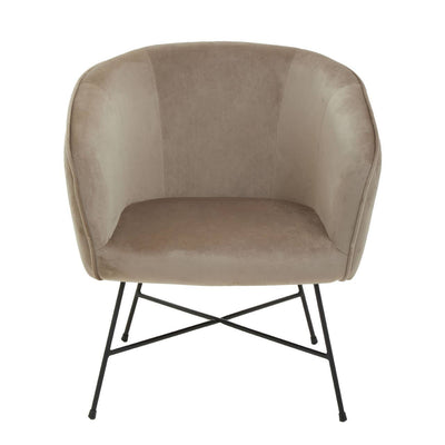 Noosa & Co. Living Stockholm Mink Velvet Chair House of Isabella UK