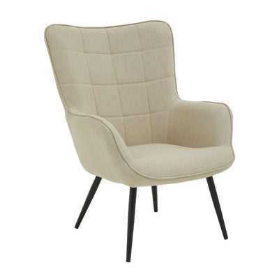 Noosa & Co. Living Stockholm Natural Fabric Armchair House of Isabella UK