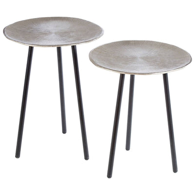 Noosa & Co. Living Templar Set Of Side Tables With Tapered Legs House of Isabella UK