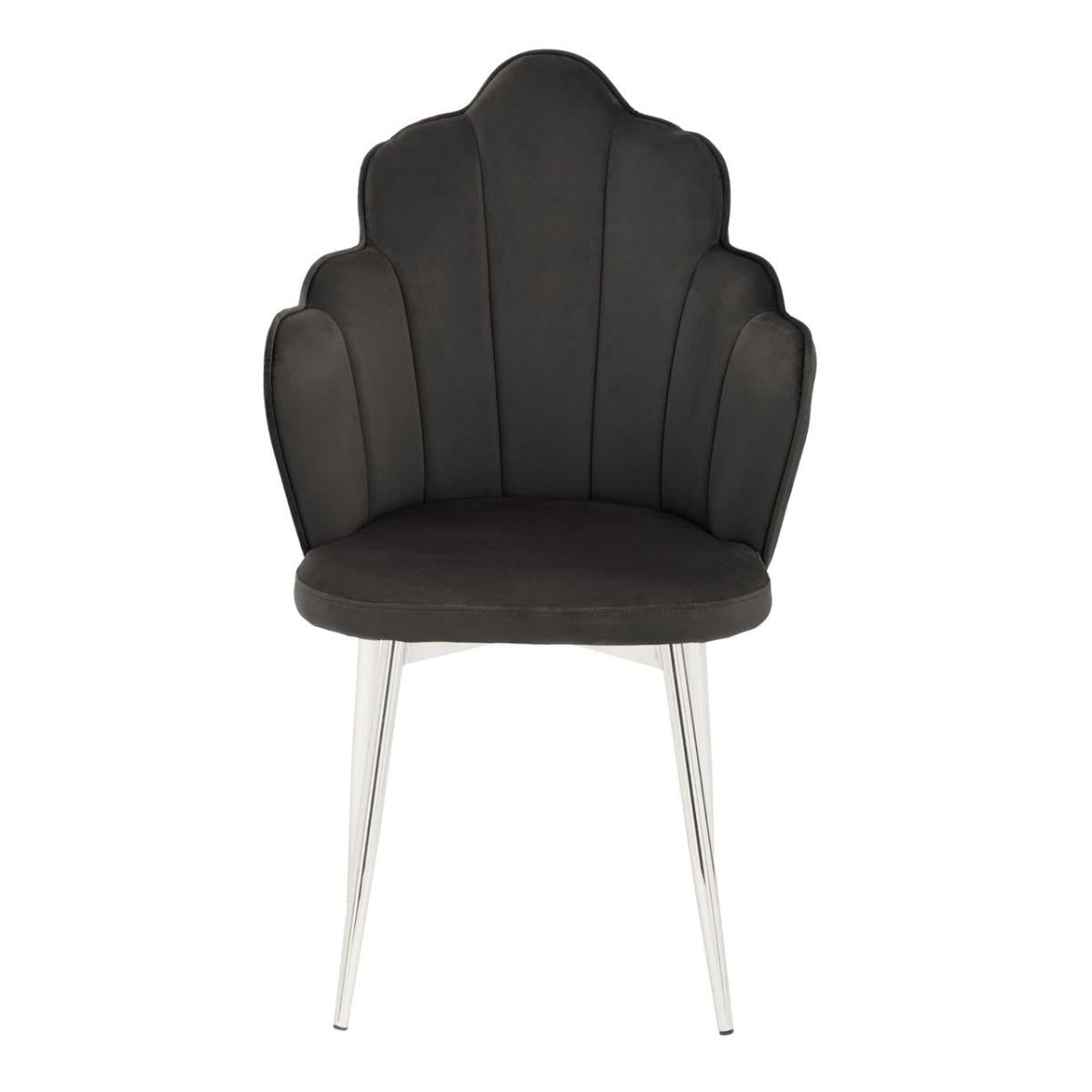 Noosa & Co. Living Tian Black Velvet Chair House of Isabella UK