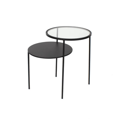 Noosa & Co. Living Trento Clear Glass End Table House of Isabella UK