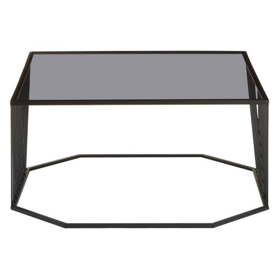 Noosa & Co. Living Trento Coffee Table With Grey Glass Top House of Isabella UK