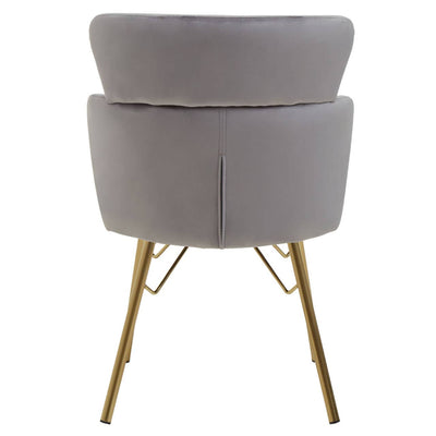 Noosa & Co. Living Veneto Grey Velvet Chair House of Isabella UK