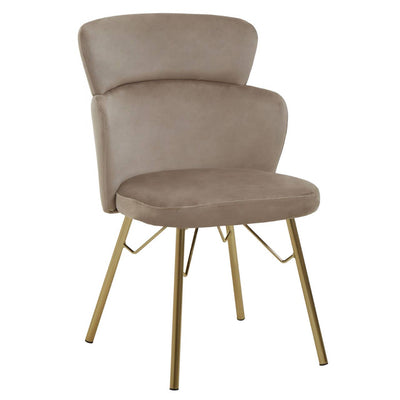 Noosa & Co. Living Veneto Mink Velvet Chair House of Isabella UK